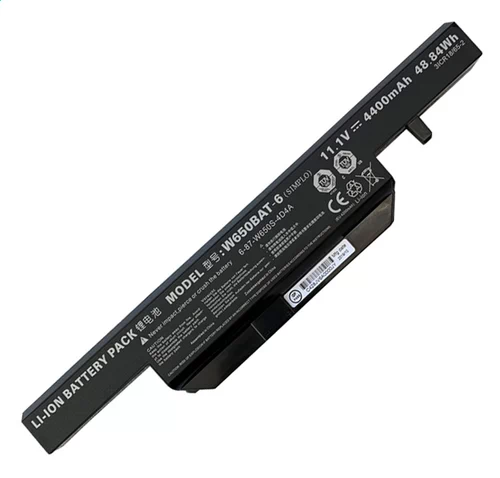 Batterie pour Clevo W655SC
