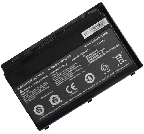 Batterie pour Clevo NP6370