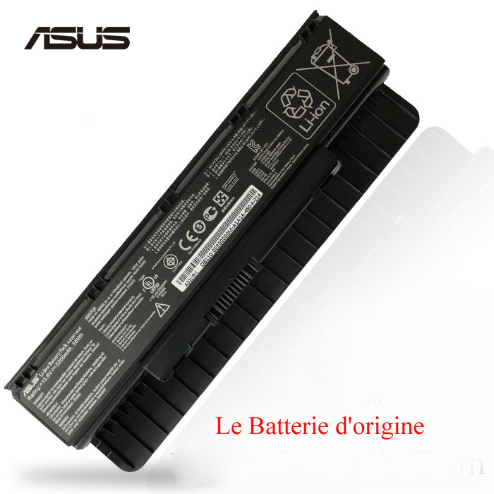 Batterie 100% d'origine Asus A32N1405 10.8V 56Wh