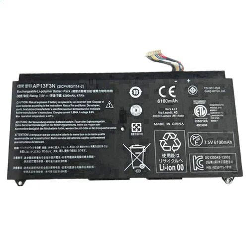 Batterie pour Acer Aspire s7-391-53314g25aws