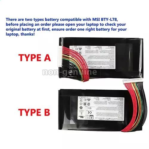 Batterie pour MSI GT76 10SF 