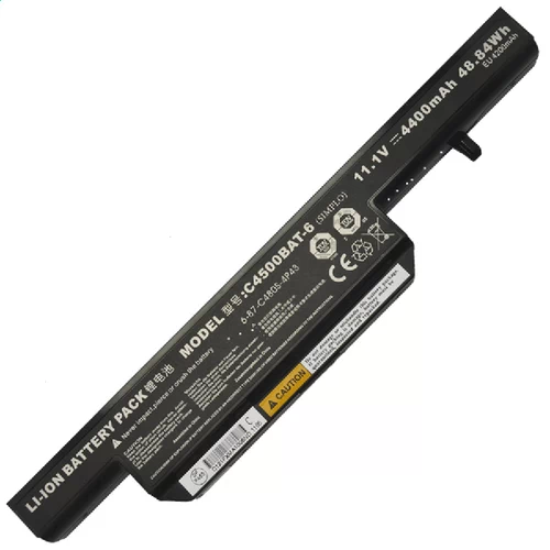 Batterie pour Sager C4500BAT-6