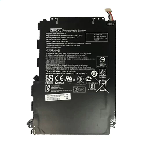 4200mAh Batterie pour HP TPN-Q169