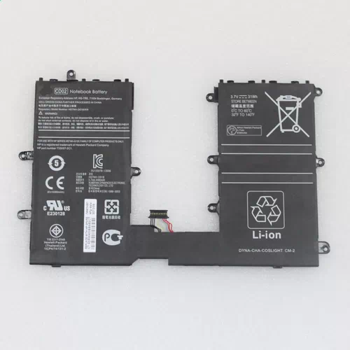 31Wh Batterie pour HP 733057-2C1