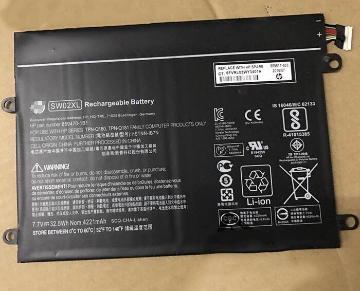  Batterie pour HP x2 210 G2