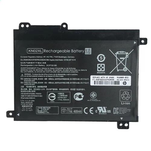 Batterie pour HP HSTNN-UB7F