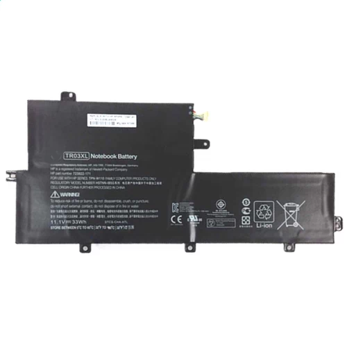 33Wh Batterie pour HP HSTNN-IB5G