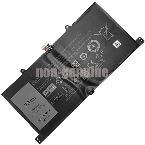 Batterie pour Dell Venue 11 Pro Keyboard Dock D1R74 series