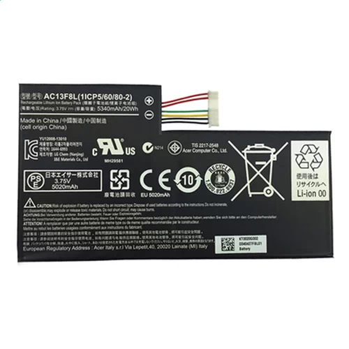 Batterie pour Acer Iconia Tab A1