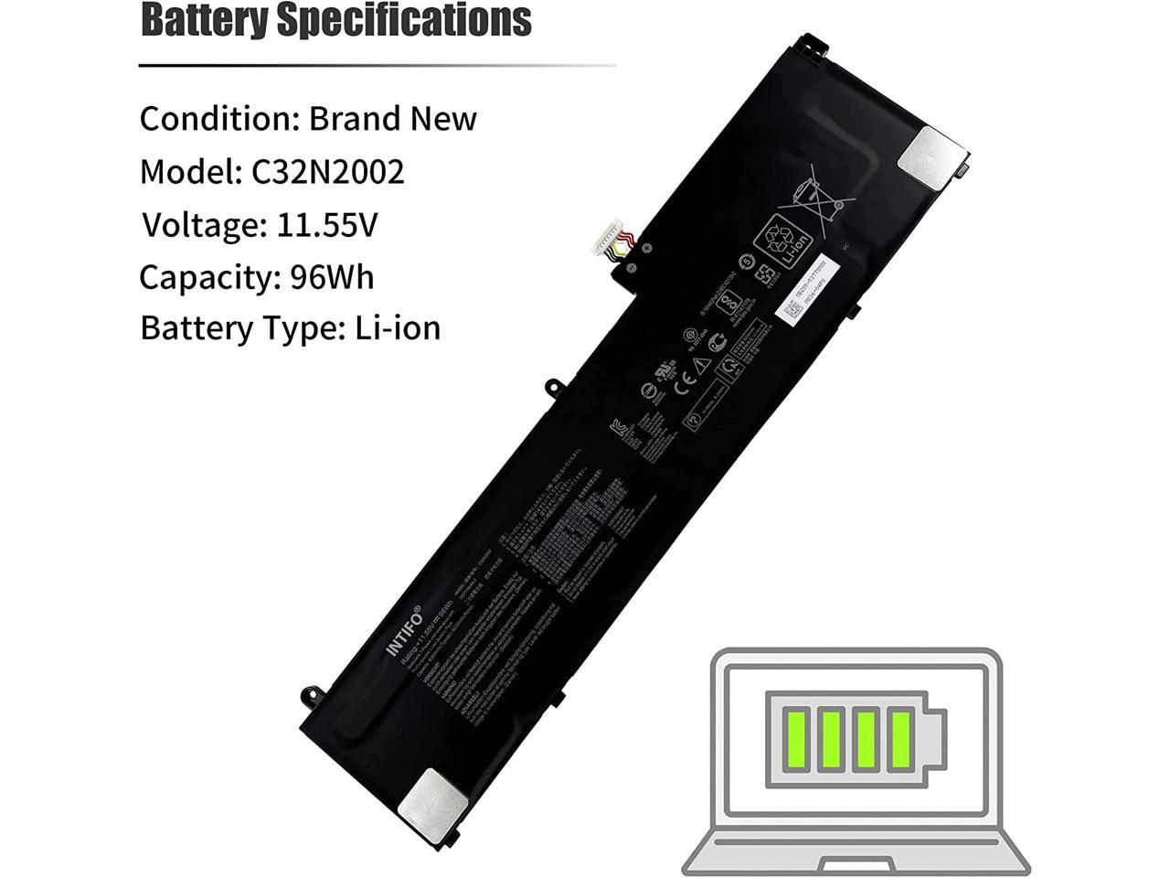 Batterie Asus Zenbook Pro Flip 15 UP6502ZD