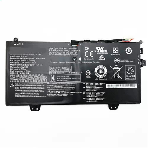 Batterie pour Lenovo L14L4P72