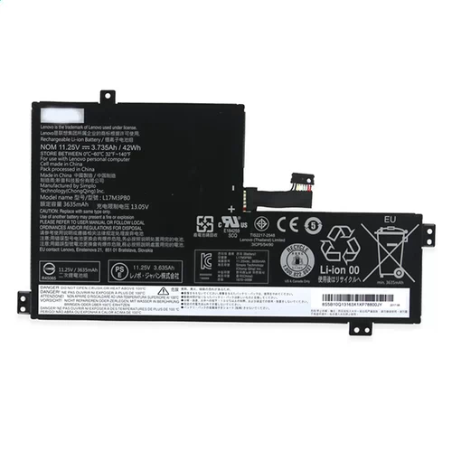 Batterie pour Lenovo 5B10Q38232