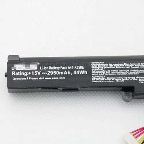 2950mAh/44Wh Batterie pour Built-in Asus X751L 15V 2950mAh/44Wh