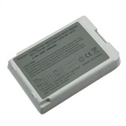 4400mAh/10.8V Li-ion Battery Replacement for Applee iBook G3 12 M8758Y/ A iBook G4 12 M9623ZH/ A iBook G3 12 M8599LL/ C M8956G/ A 661-2569 M8433GA M8433 M8433G/ A M8433G/A M9337 M8433GB 